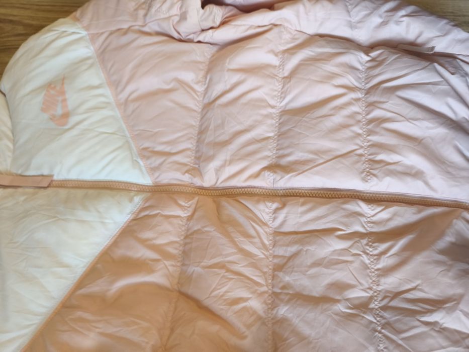 Двулицево дамско яке естествен пух  Nike p-p XL