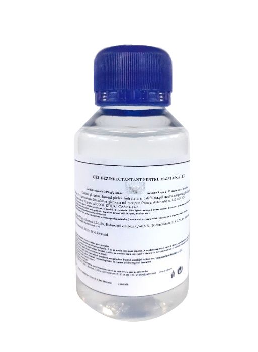 Gel dezinfectant pentru maini Arca Lux (100 ml) Alcool- 70%-biocid