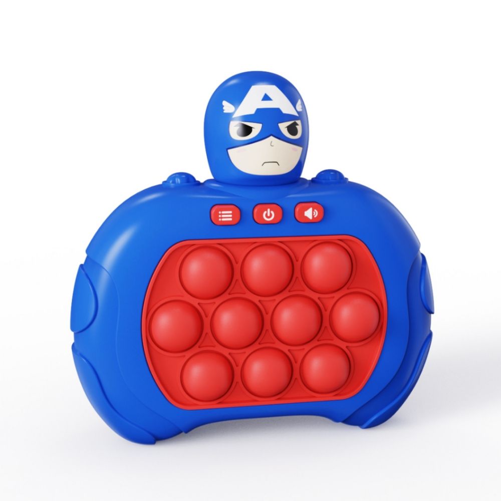 Попит игра машина Капитан Америка/Железния човек pop it quick push