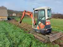 Miniexcavator 2,5 tone