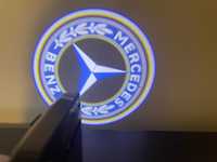 Holograma proiector portiera Mercedes