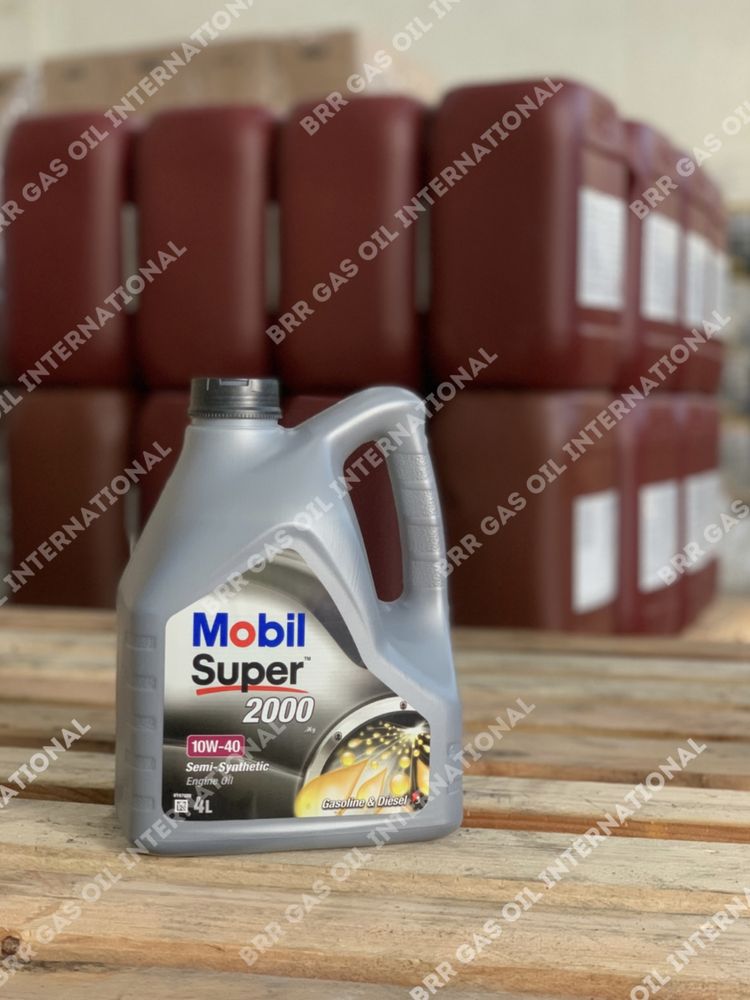 Полусинтетическое моторное масло MOBIL SUPER 2000 X1 10W-40