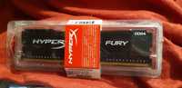 Memorie Kingston HyperX Fury Black 4GB, DDR4 2400MHz, HX424C15FB3/4