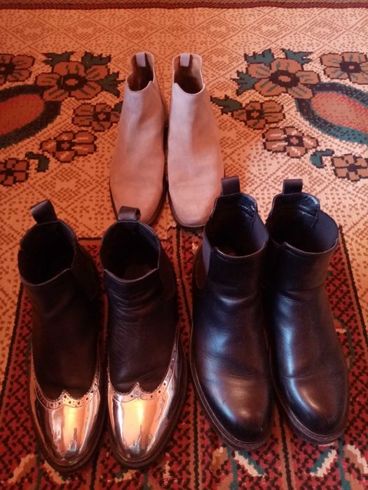 Încălțăminte piele întoarsă