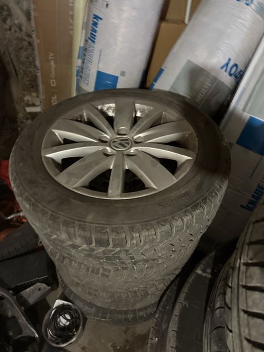 Jante 16” cauciucuri iarna vw