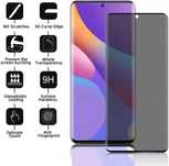 Samsung S21 S22 S23 S24 S25 Plus Ultra Folie Sticla Curb Black Privacy