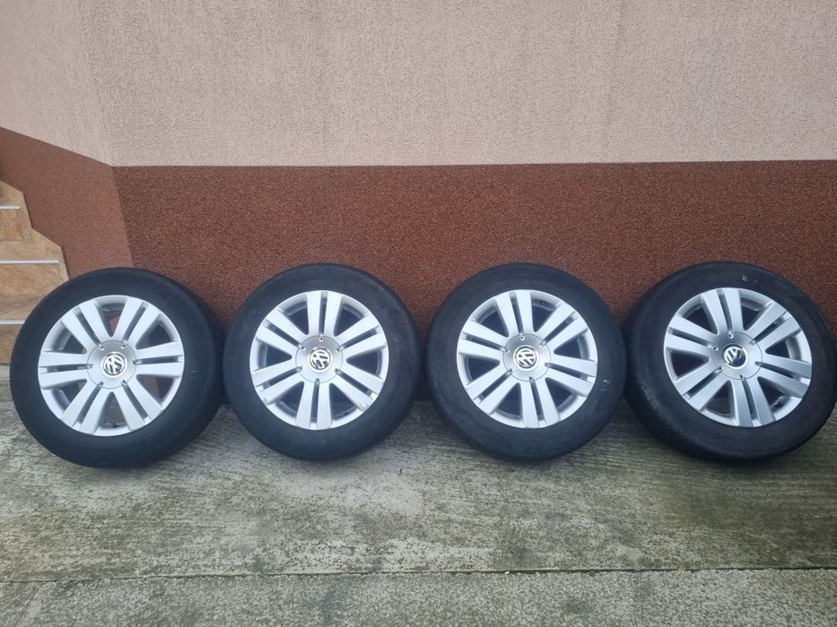 Jante Originale Vw R16 5x112 cu anvelope vară 205/60R16