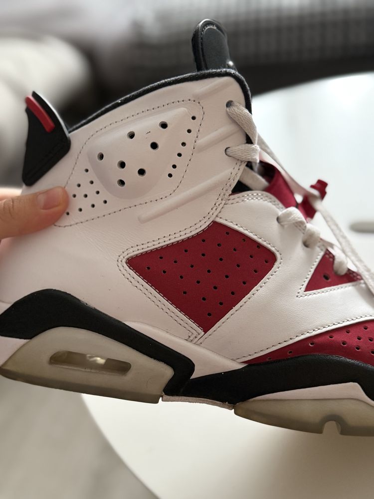 Nike air Jordan 6 red retro
