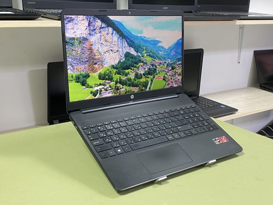Быстрый ноутбук HP laptop/Ryzen5/8gb/512ssd/Vega8/FullHD гарантия