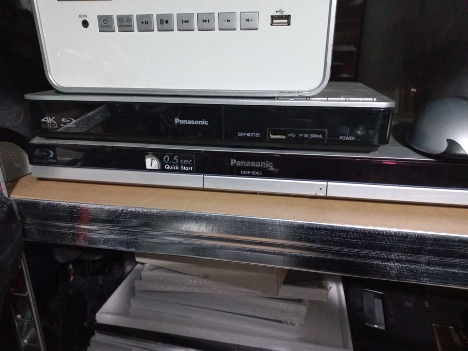 Bluray player dvd player dvd recorder vhs panasonic sony yamaha jvc