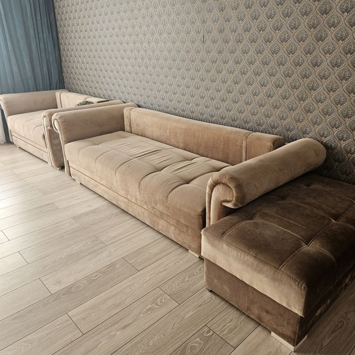 Диван 2+1 (два дивана и комод)