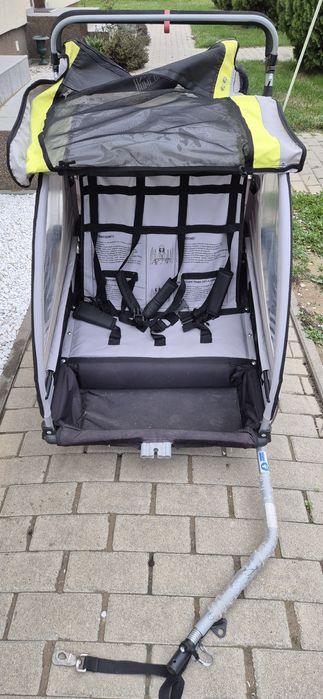 Remorca/cărucior bicicleta 2in1 Homcom