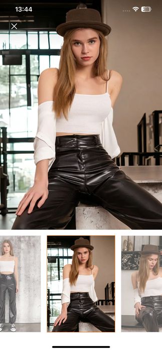 кожаные брюки для девочек