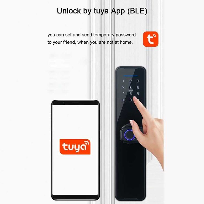 Yala Smart, aluminiu, debloc Amprenta/APP/Cod/RFID, REDUS de la 620RON