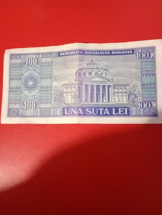 Bancnota de 100 de lei 1966 de colecție