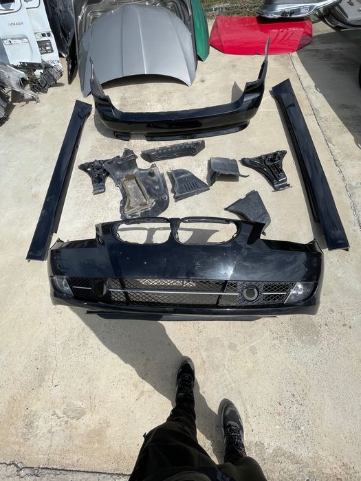 Предна броня и прагове БМВ Е61 ФЕЙС Predna bronq pragove BMW E61 Face