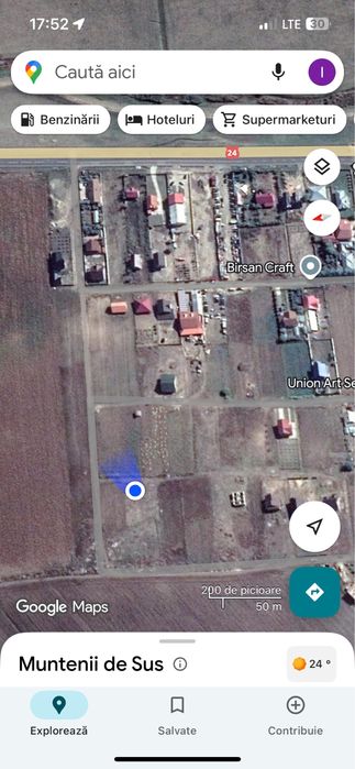 Teren intravilan Satu Nou , Munteni de sus