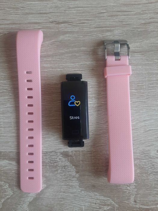 Ceas smartwatch fitness roz cu multiple functii