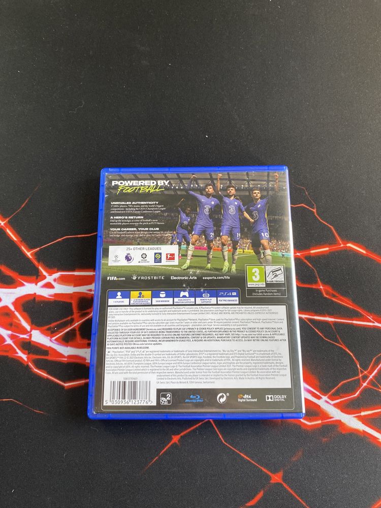 Игра Fifa 22 за  ps4