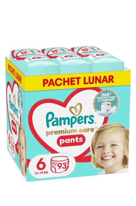 Pampers premium care pants marimea 4,5 si 6