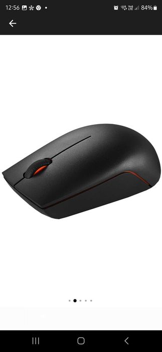 Mouse wireless Lenovo 300 Negru / Portocaliu NOU / SIGILAT