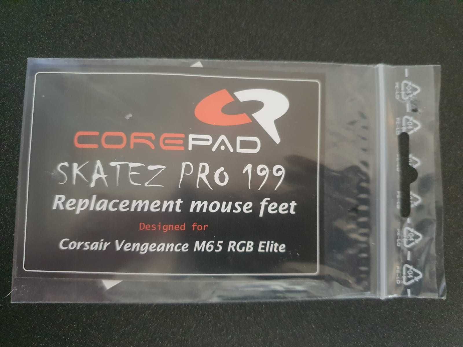 Corepad Skatez Pro 199/picioruse mouse Corsair Vengeance M65 RGB Elite