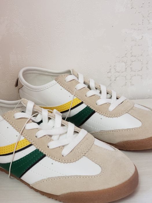 Кроссовки Zara,кожа+замша,для мальчиков и девочек,выходные,35 размер