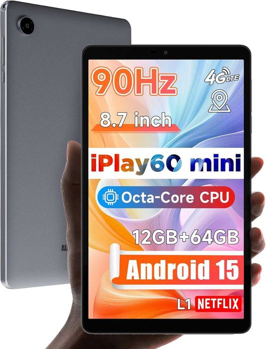 Tabletă ALLDOCUBE cu Android 15, iPlay 60 Mini Tab de 8,7" 90Hz
