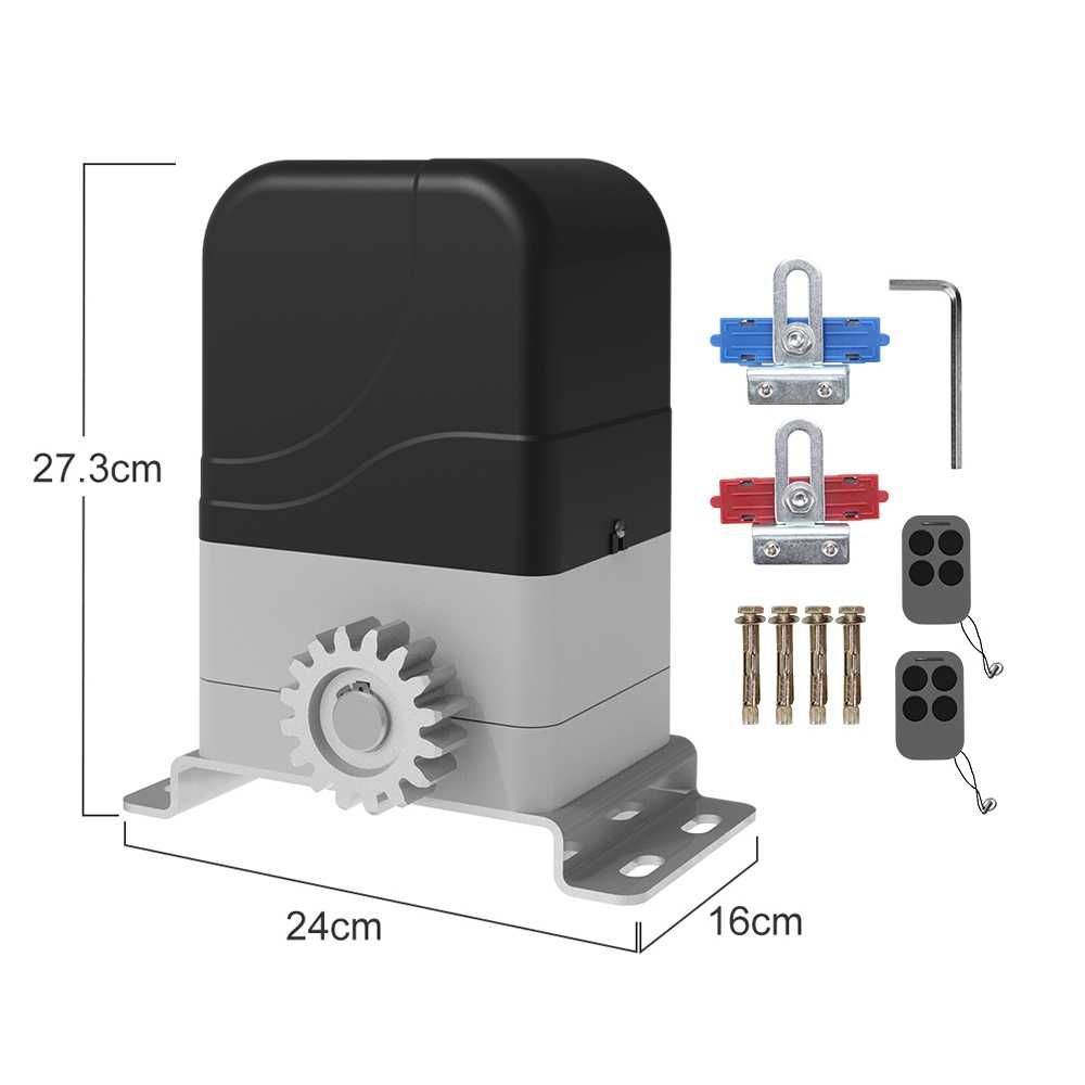 Kit Automatizare Smart WIFI Poarta Culisanta cu Telecomanda 300kg