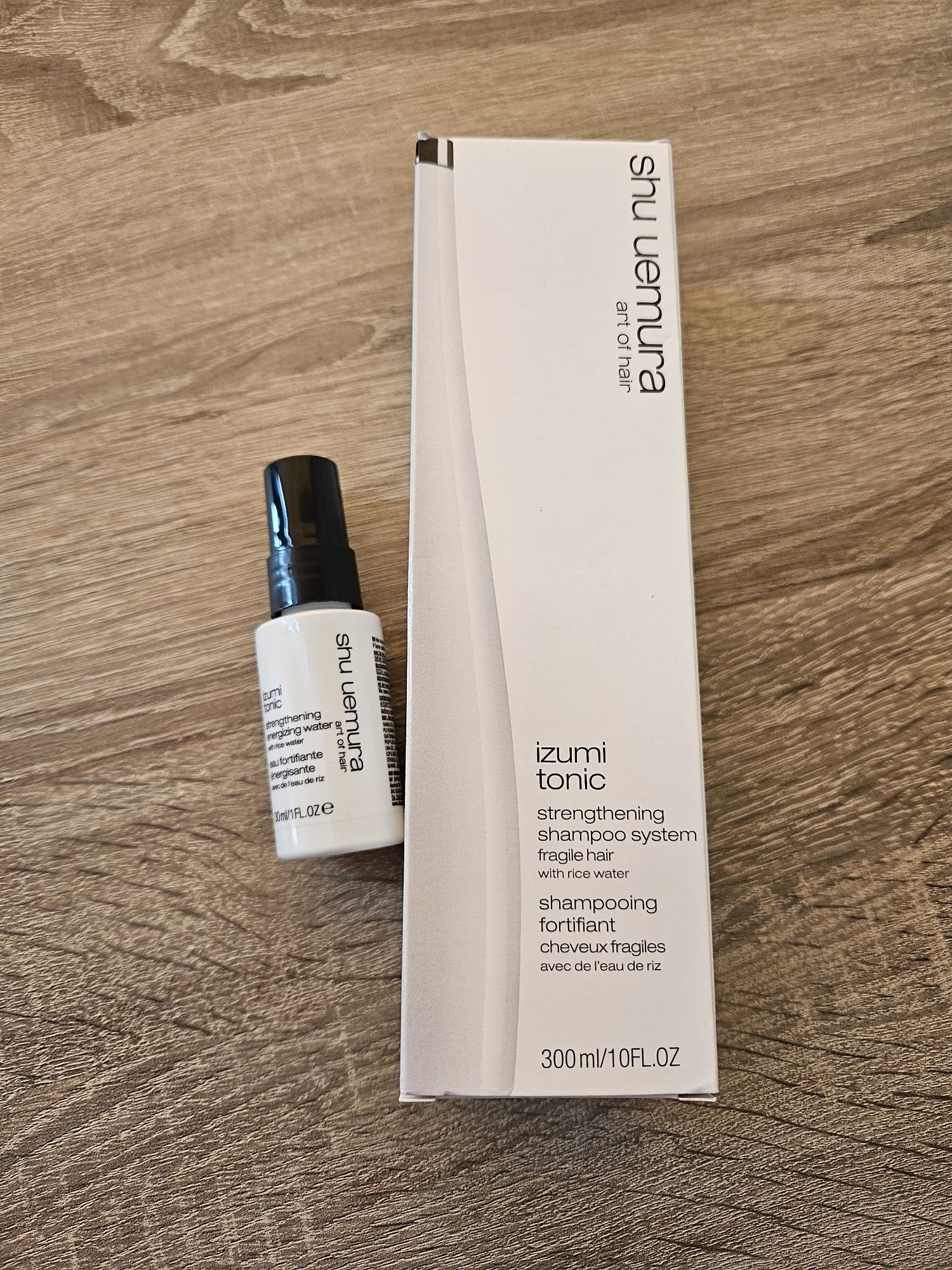 Шампоан и серум Shu Uemura Izumi Tonic