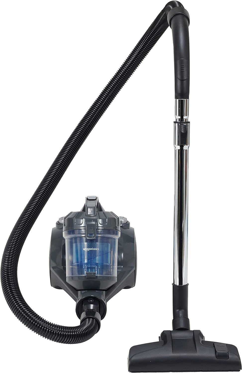 Aspirator cu cilindru fără sac Amazon Basics 700 W cu putere de aspir