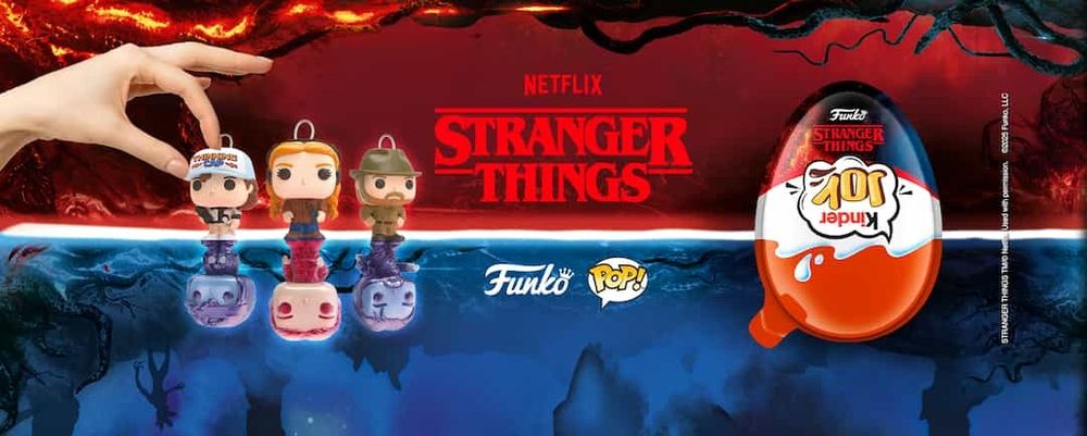 Kinder Joy stranger things