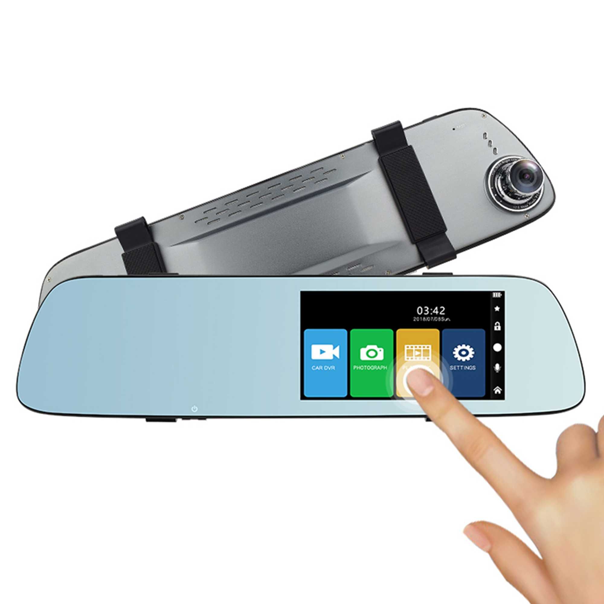 Camera auto DVR S2000 Full HD incorporata in oglinda retrovizoare