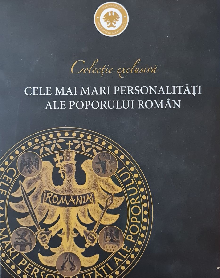 Colectie Cele Mai Mari Personalitati ale Poporului Roman- 7 medalii