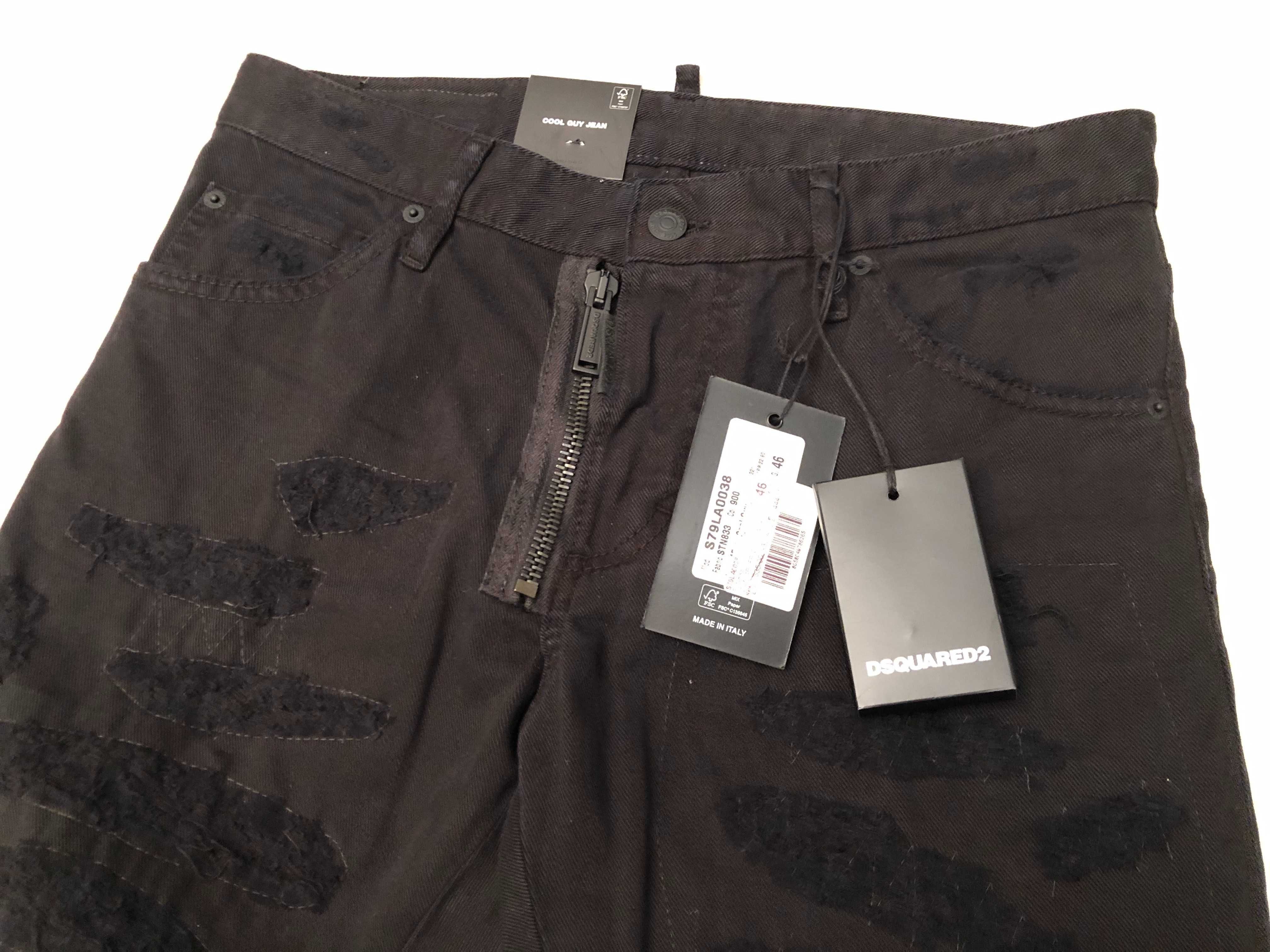 Dsquared2 blugi Cool Guy Jean 46 italy, sau S, retail 625 euro