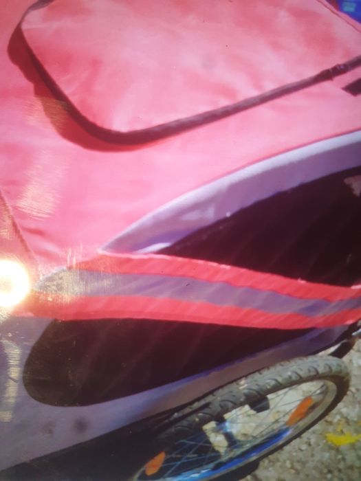 Remorca de bicicleta roti pe 20 în stre foarte buna