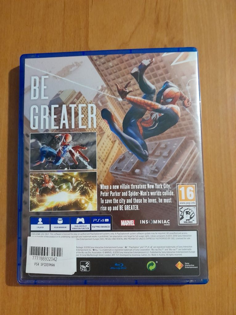Spider man PS4/PS5