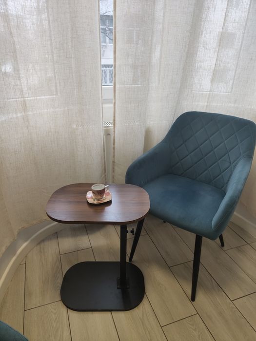 Măsuță extensibila de cafea cu picior