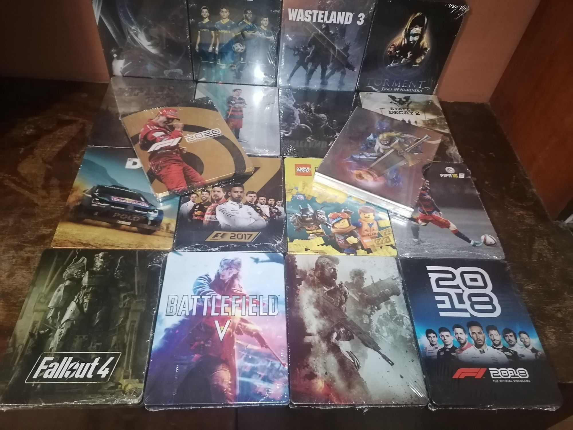 Метални кутии steelbook аксесоари за игри Playstation XBOX Nintendo
