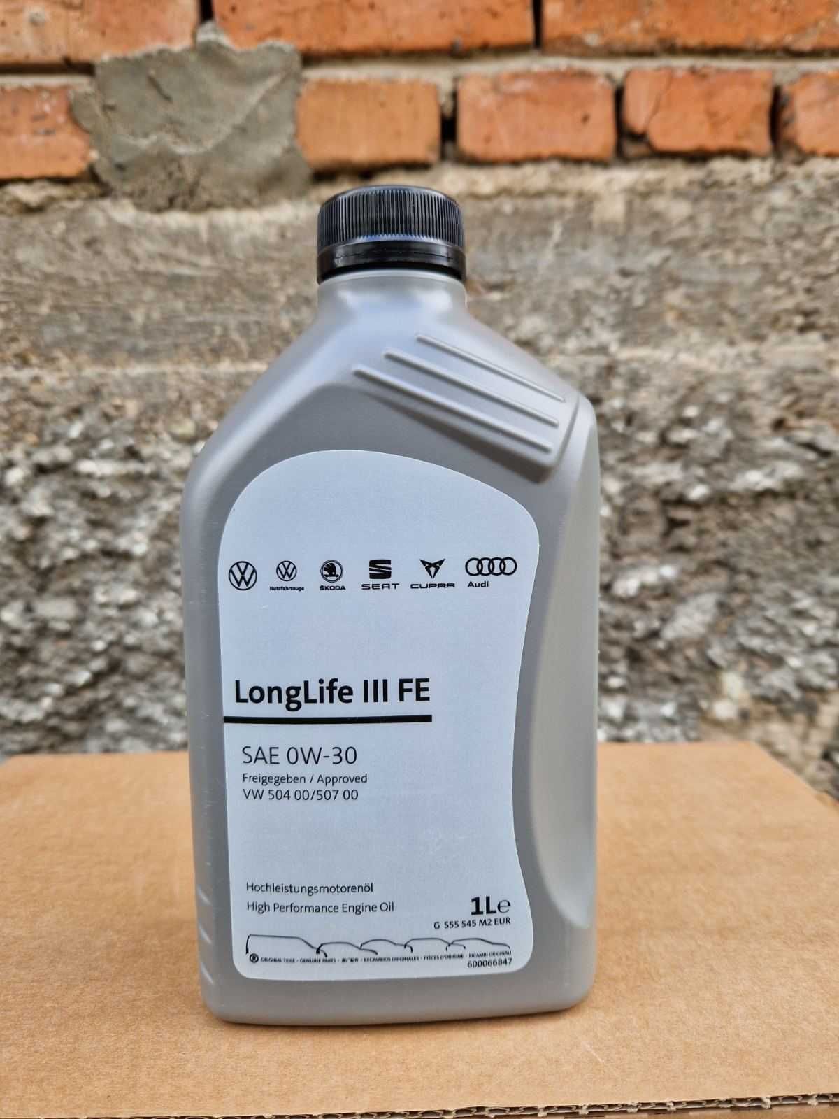 Оригинално Немско Двигателно Масло VAG GROUP 0W-30 и 0W-20 1л. и 5л.