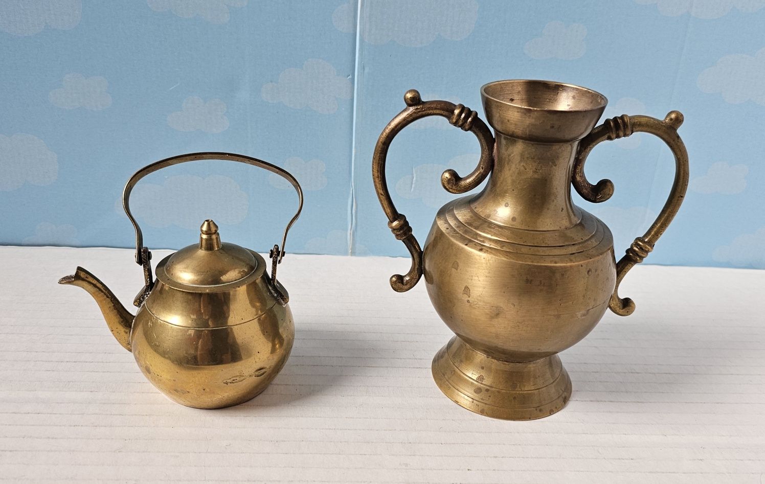 Lot vase din bronz/alamă