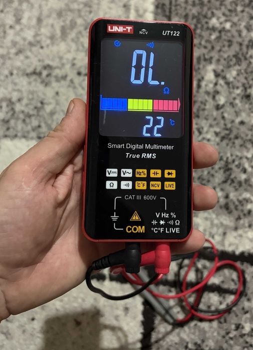 Aparat de masura digital multimetru UNI-T UT122