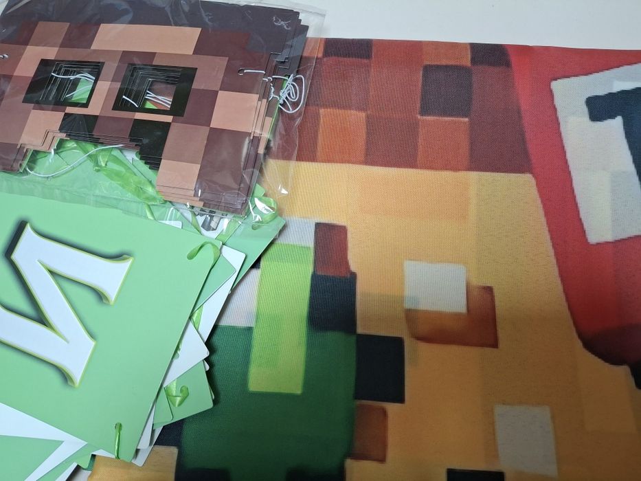 Украса за рожден ден / винил Майнкрафт , Minecraft