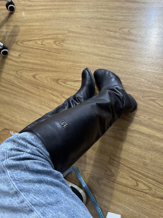 Сапоги  basconi кожаная