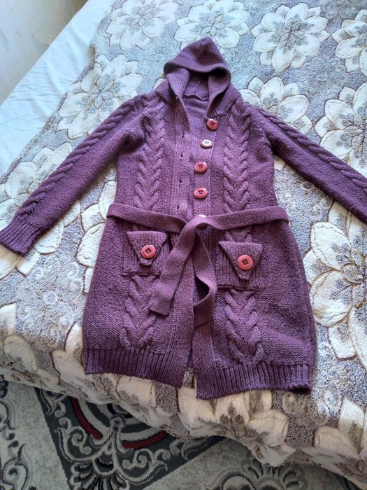 Продам кардиган натуральная шерсть