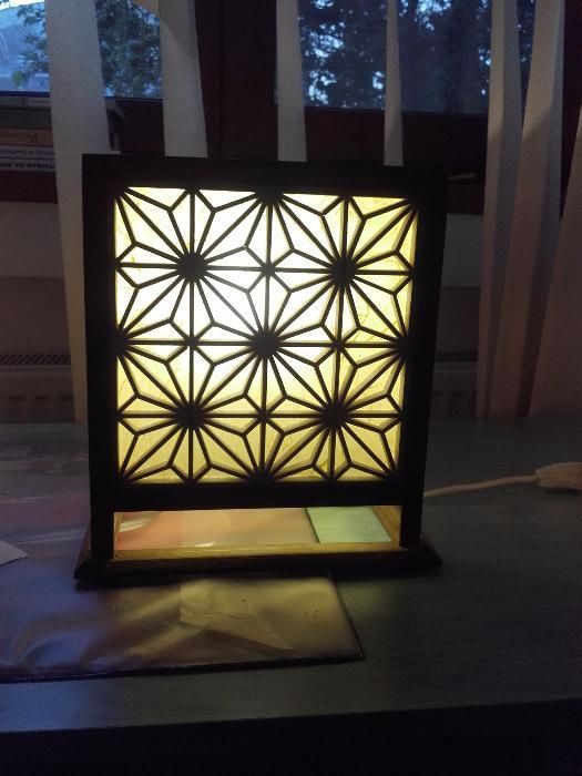 corp iluminat Veioza cub tip Kumiko-japonia