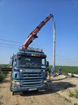 Inchiriere Camion cu Macara Transport Containere Utilaje Stivuitoare