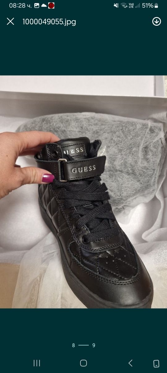 Сникърси Guess. Номер 35