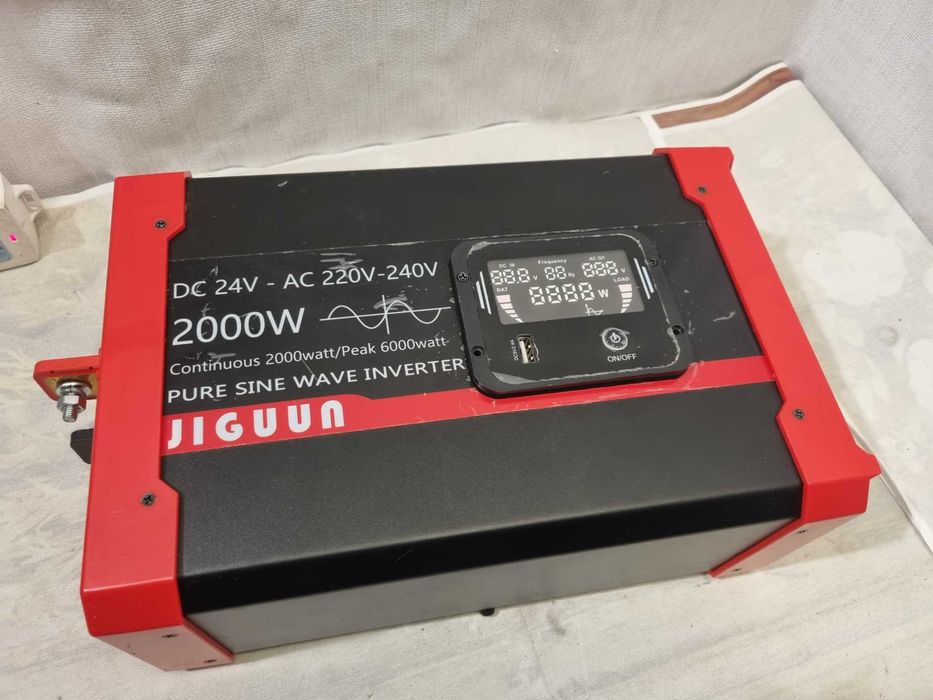 Defect Jiguun Pure sine inverter 24v 2000W