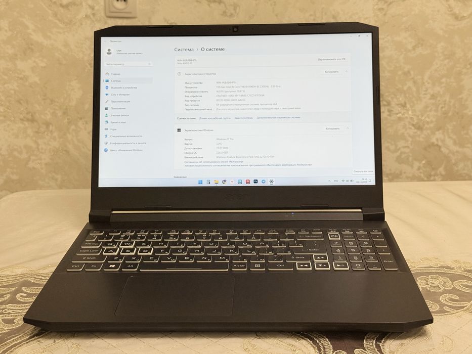 Продаю ACER NITRO 5. Тянет 3ds max, auto cad, revit, adobe, cs2, dota